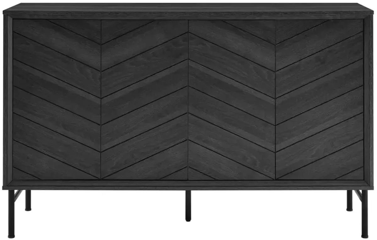 Harper Chevron Sideboard