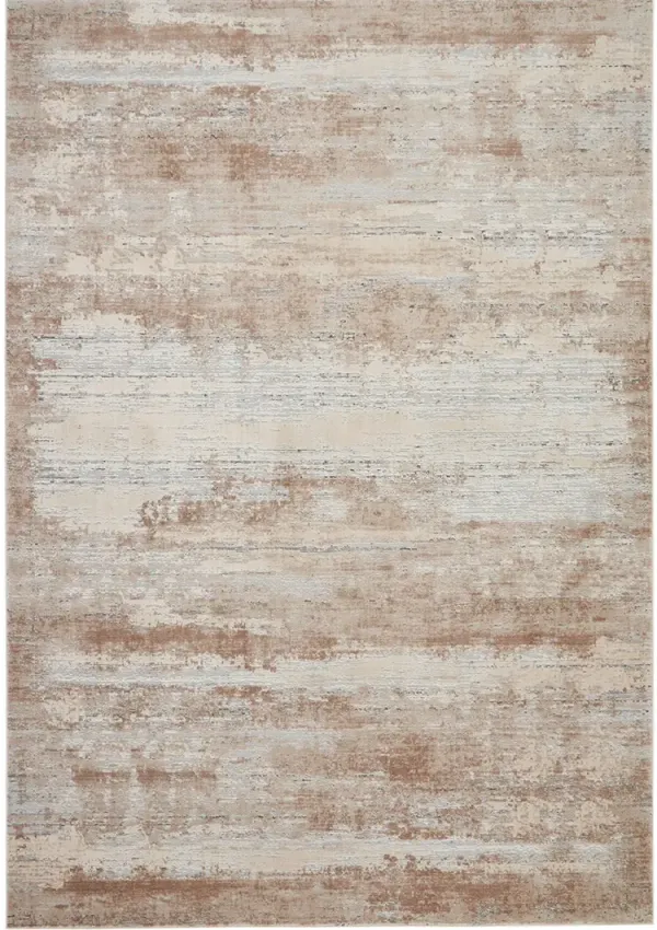 Rustic Textures RUS03 Beige 7’10” x Round Rug