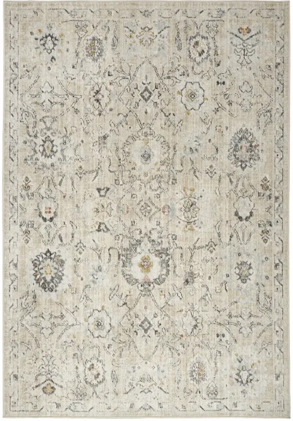 Oushak Home OUS01 Cream 5'5" x 7'3" Rug