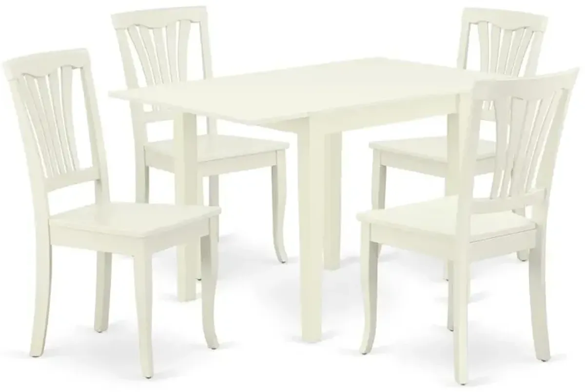 Dining Room Set Linen White