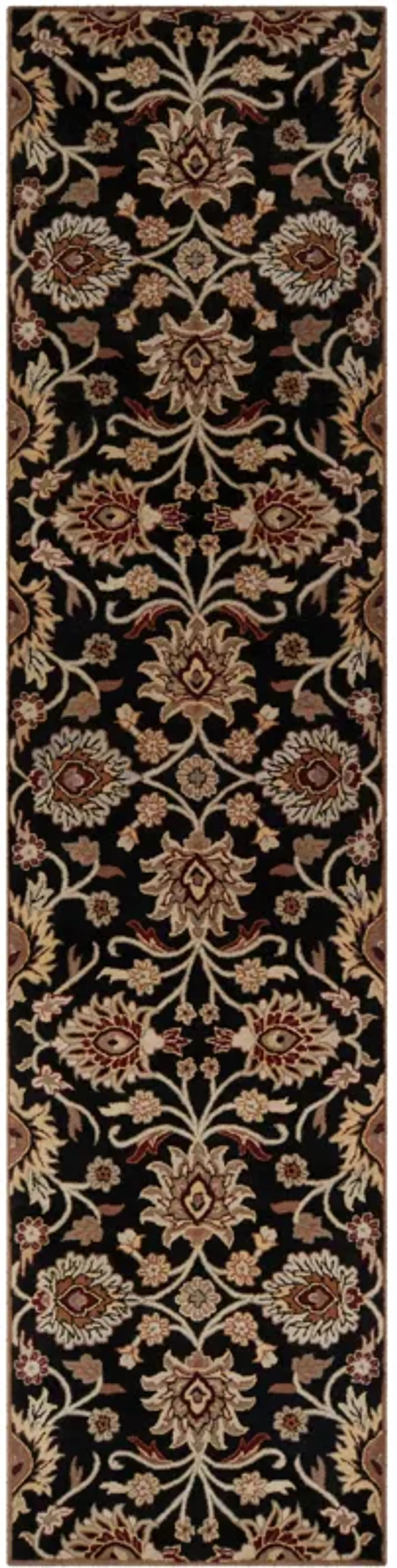 Caesar CAE-1192 8' Square Black Rug