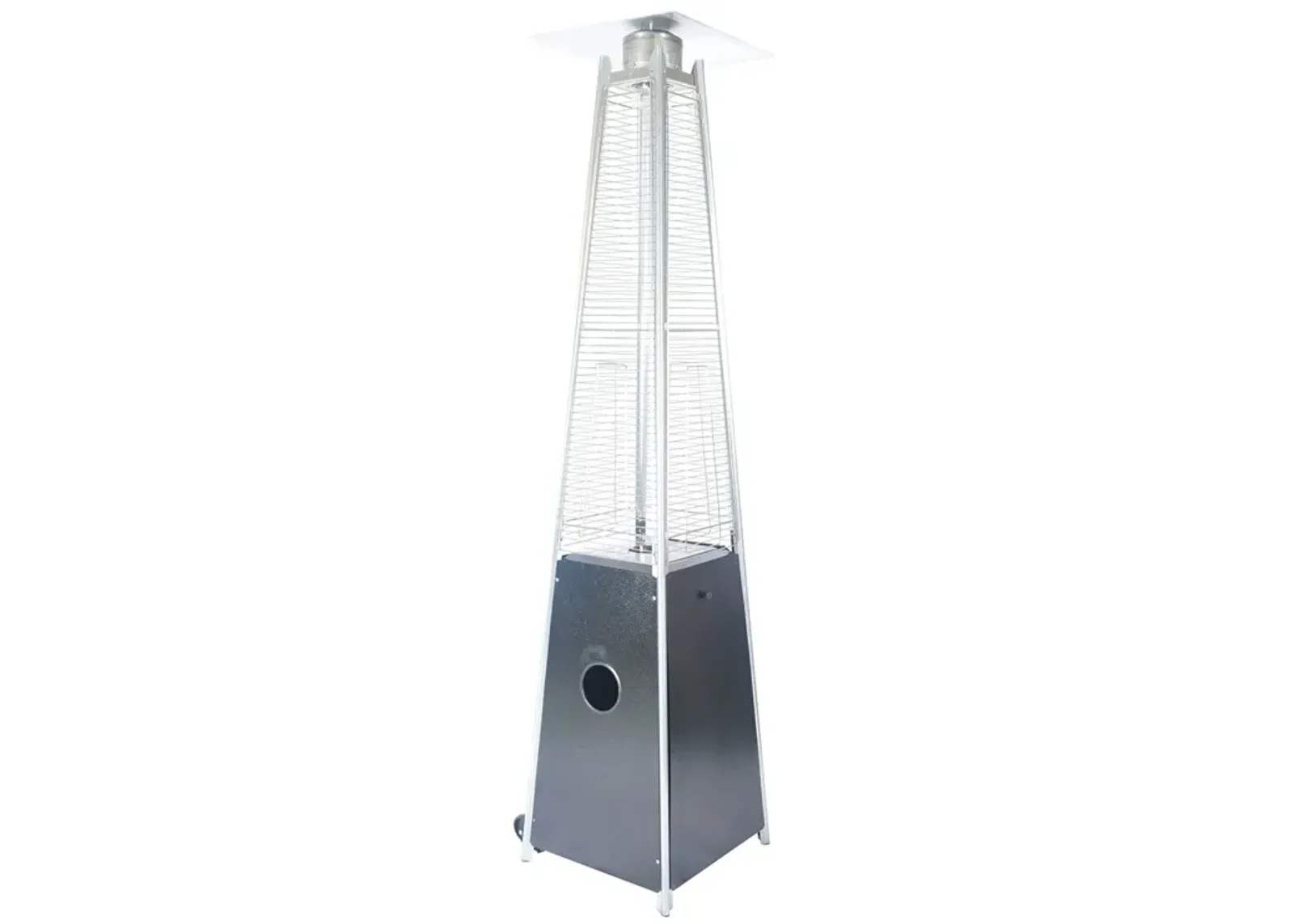 Quartz Glass Tube Patio Heater, Visual Flame Heater, 40000 Btu