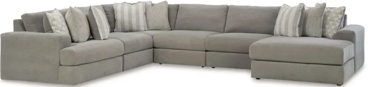 Avaliyah 6-Piece Sectional with Chaise