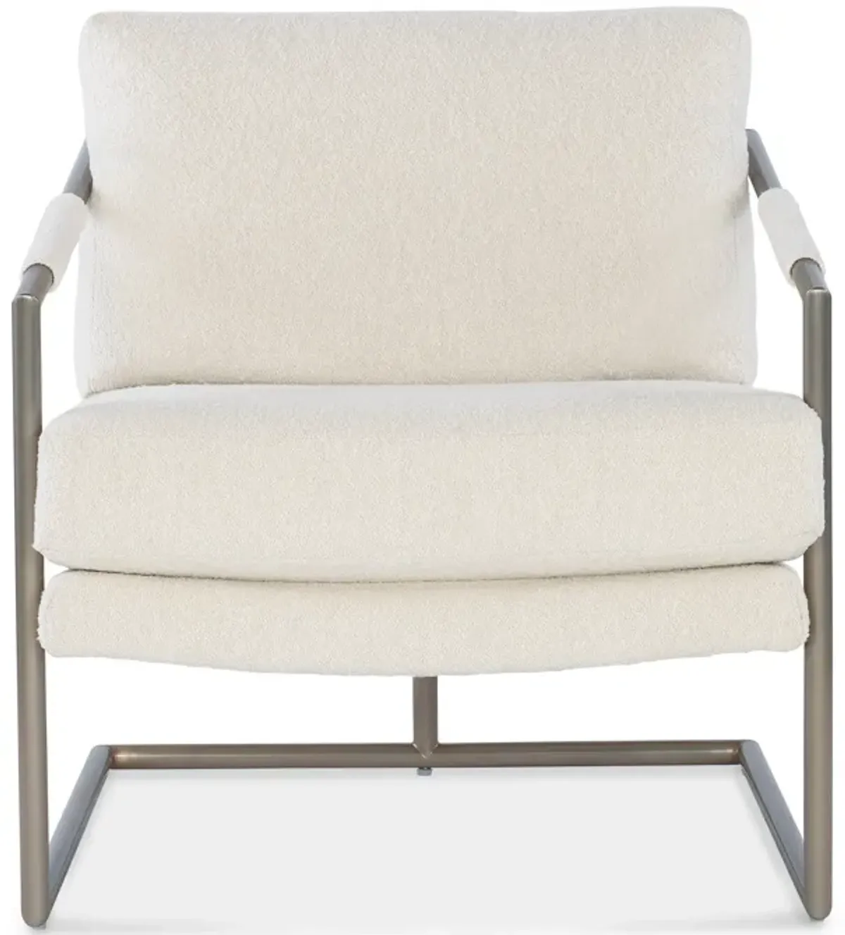 Moody Metal Chair in White