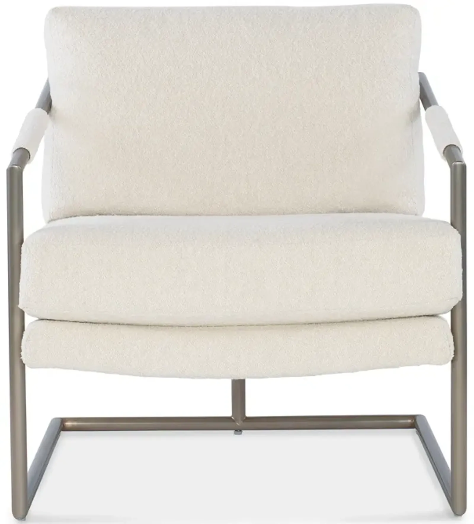 Moody Metal Chair in White