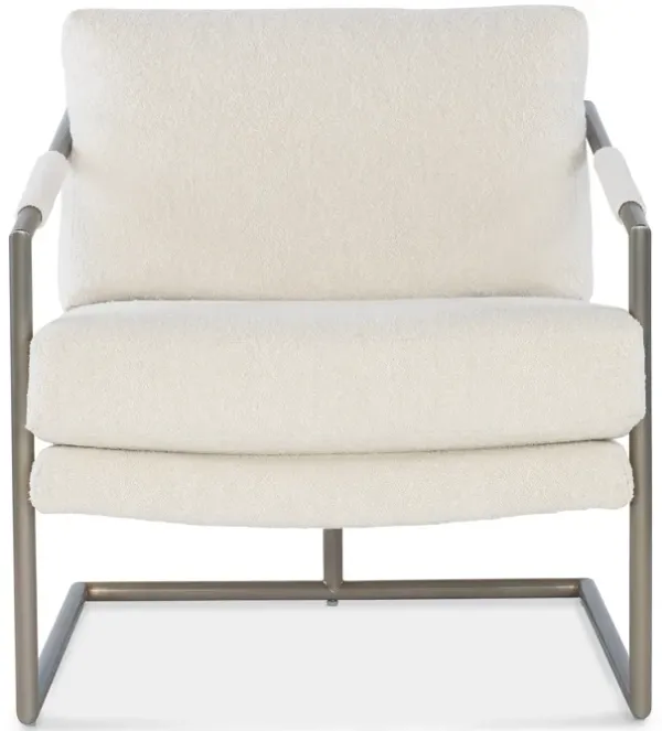 Moody Metal Chair in White