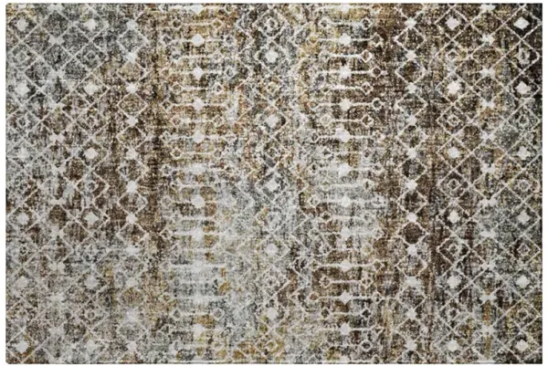 Lorenzo LN7 Brown 20" x 30" Rug