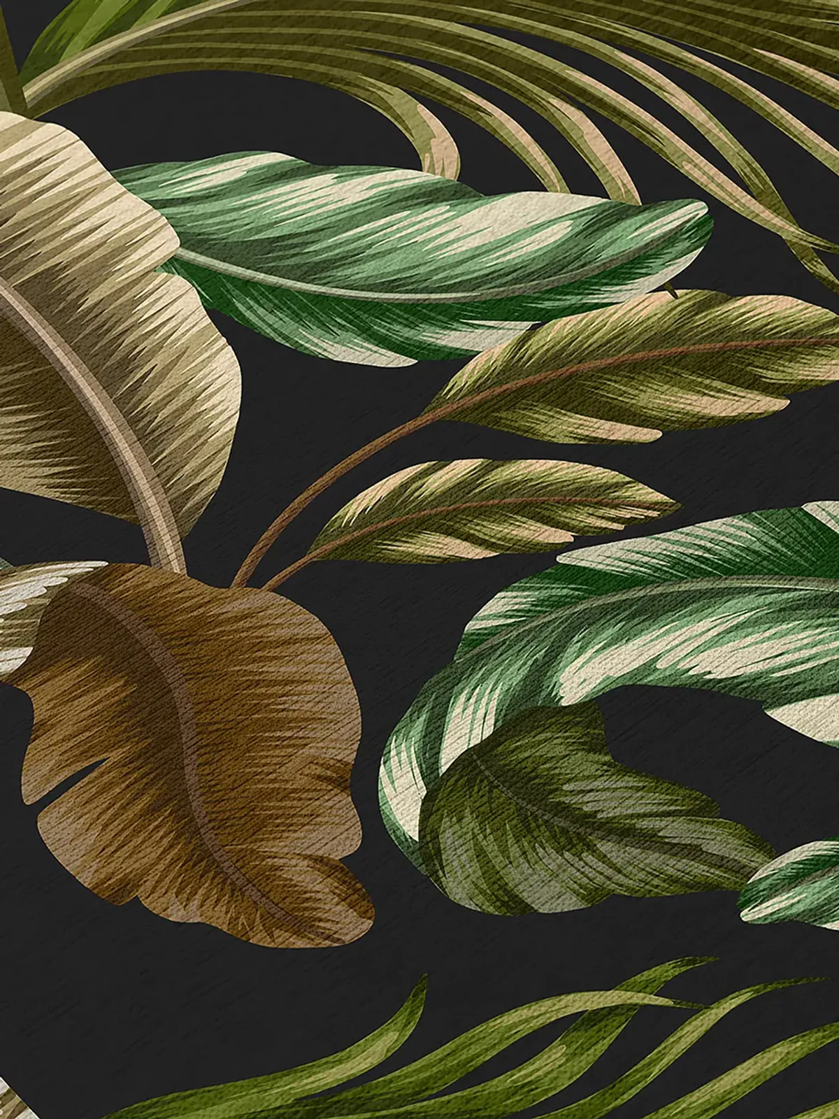 Tropics TC1 Black 2'3" x 7'6" Rug