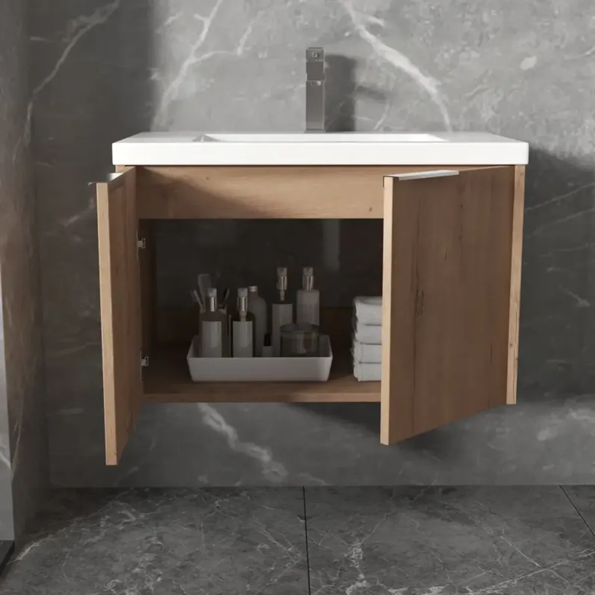 Streamdale 30" Soft Close Bathroom Vanity Sink