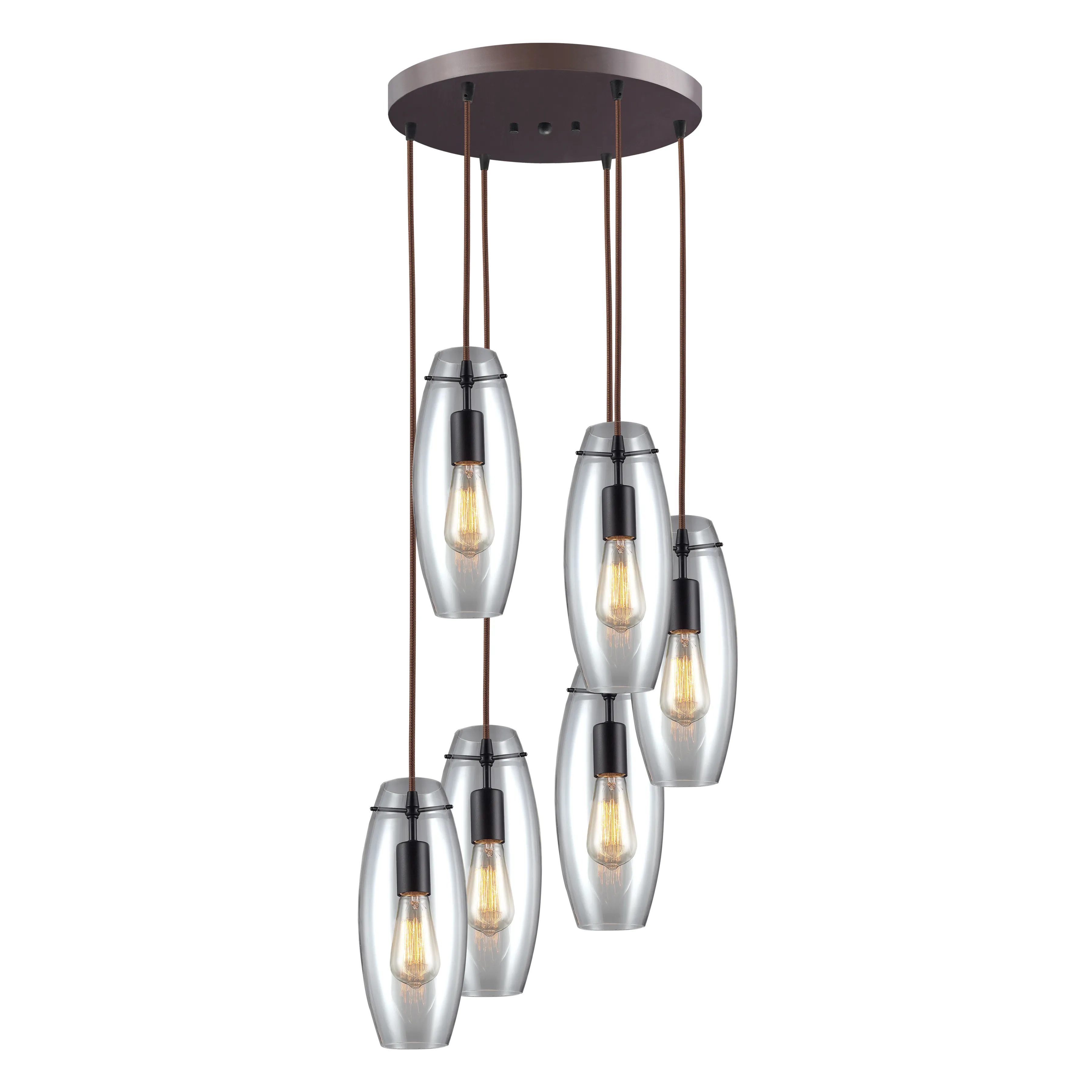 Menlow Park 6-Light Mini Pendant Cluster