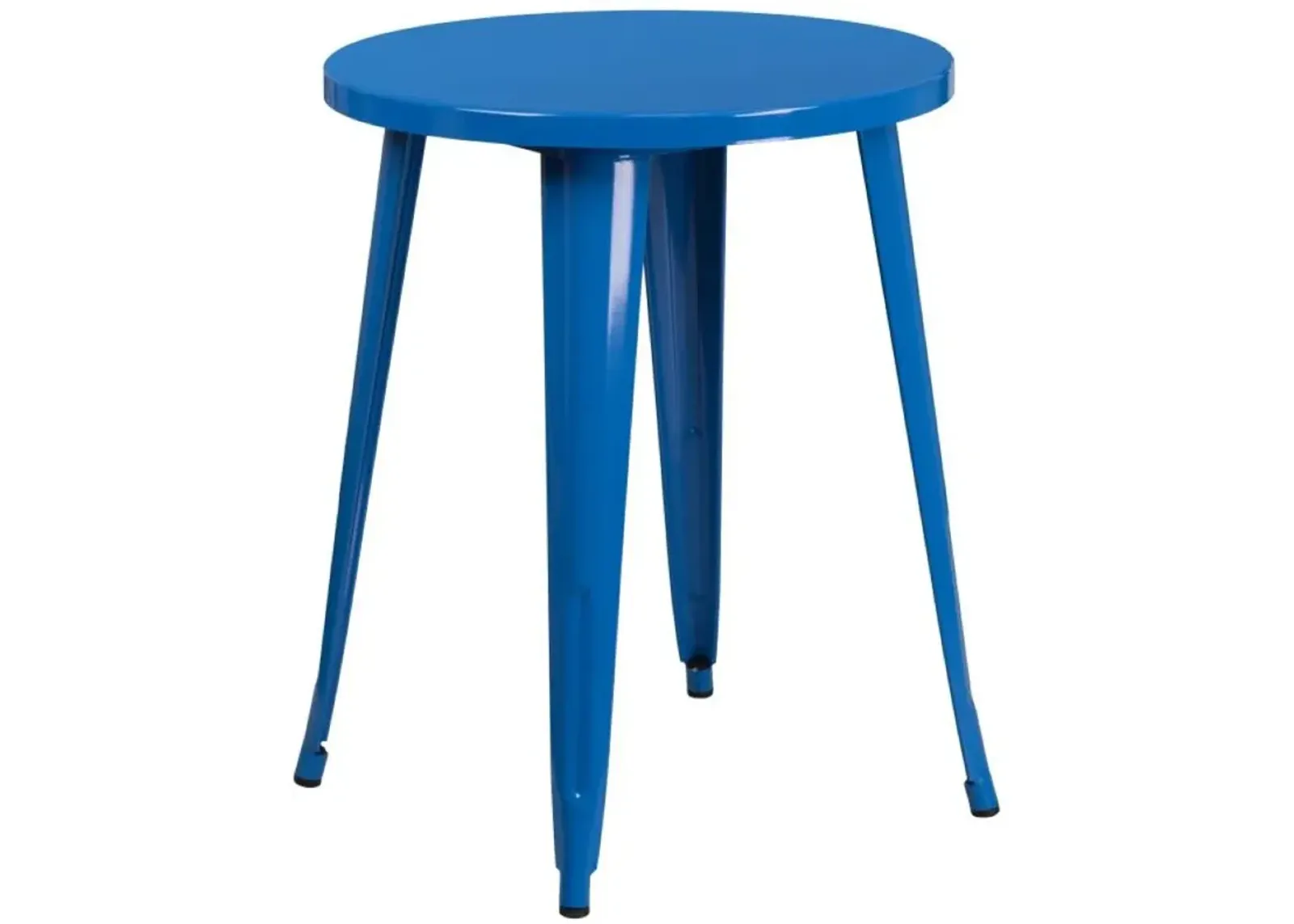 24RD Blue Metal Table