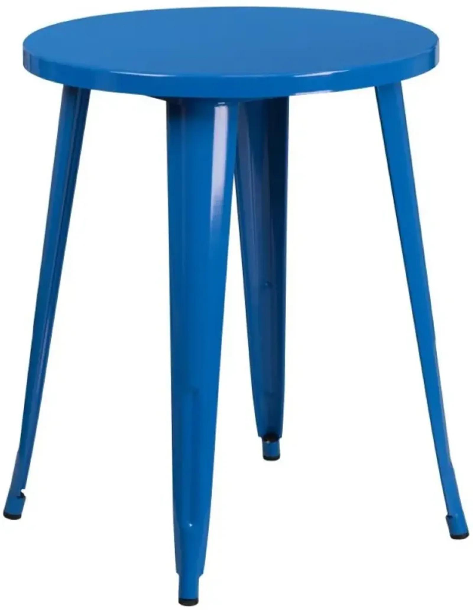 24RD Blue Metal Table