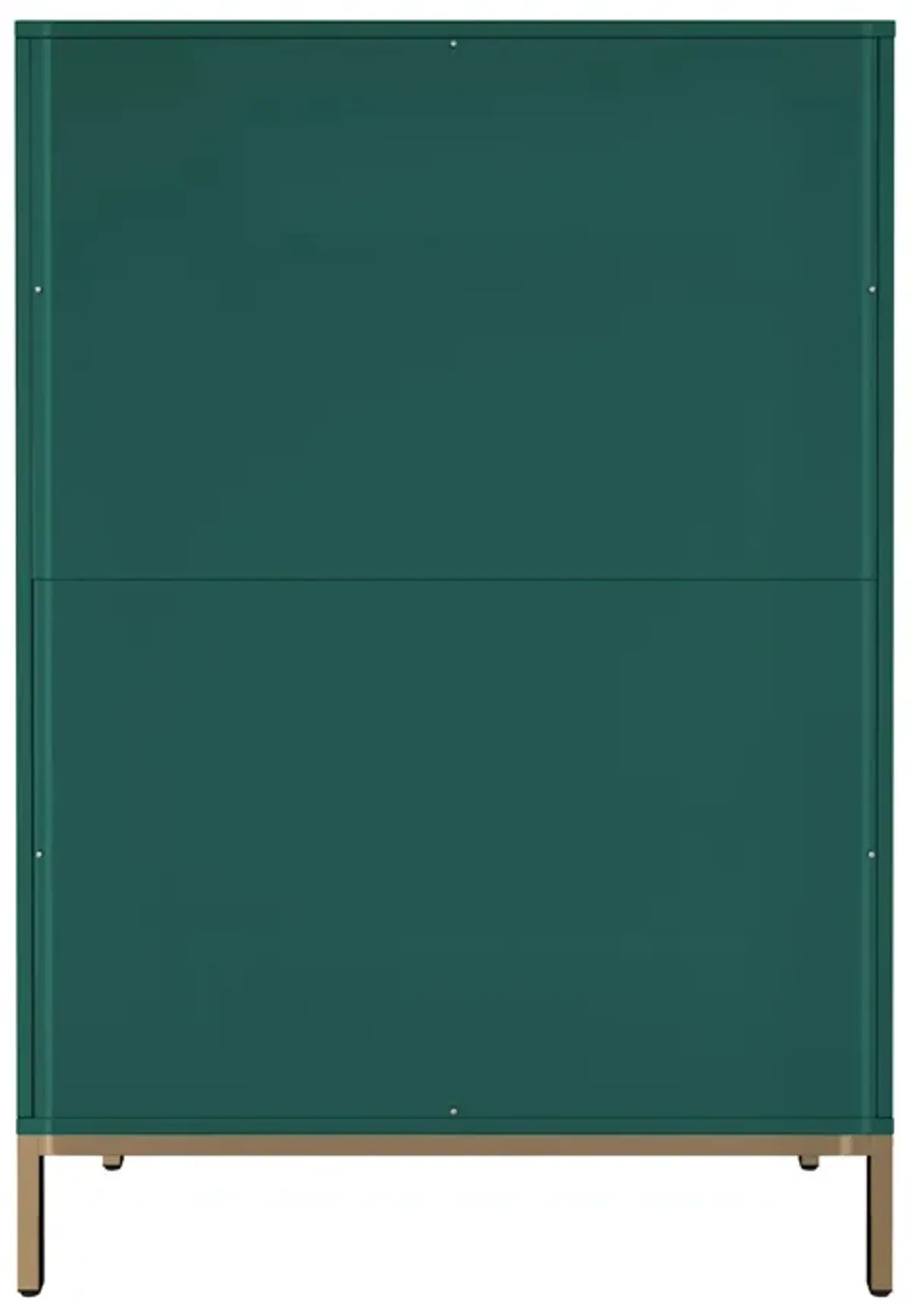 49.2 in. H Freestanding Storage Cabinet Green 5 Drawer Accent Cabinet