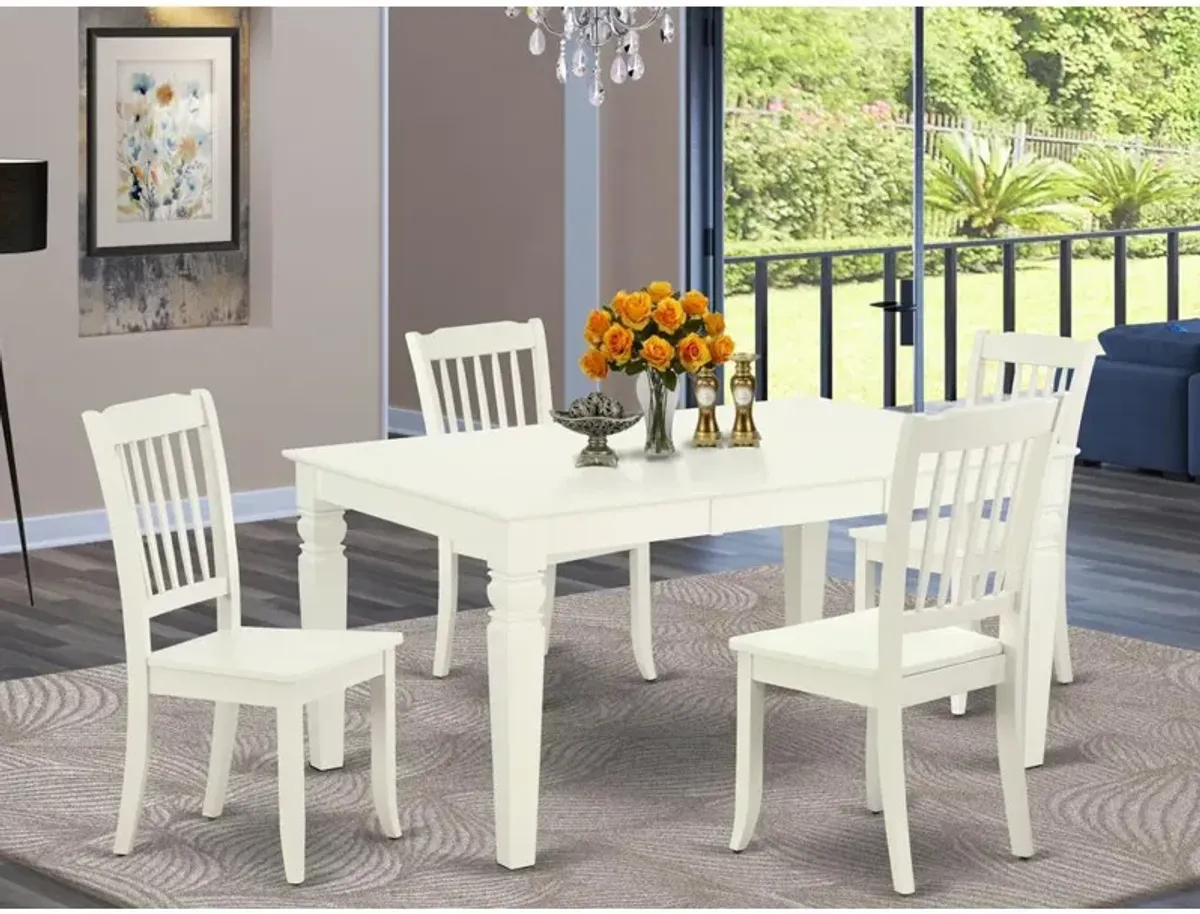 Dining Room Set Linen White