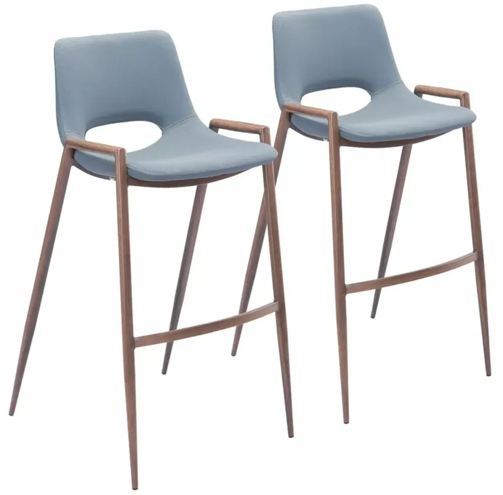 Belen Kox GrayDesi Bar Stool Set, Belen Kox