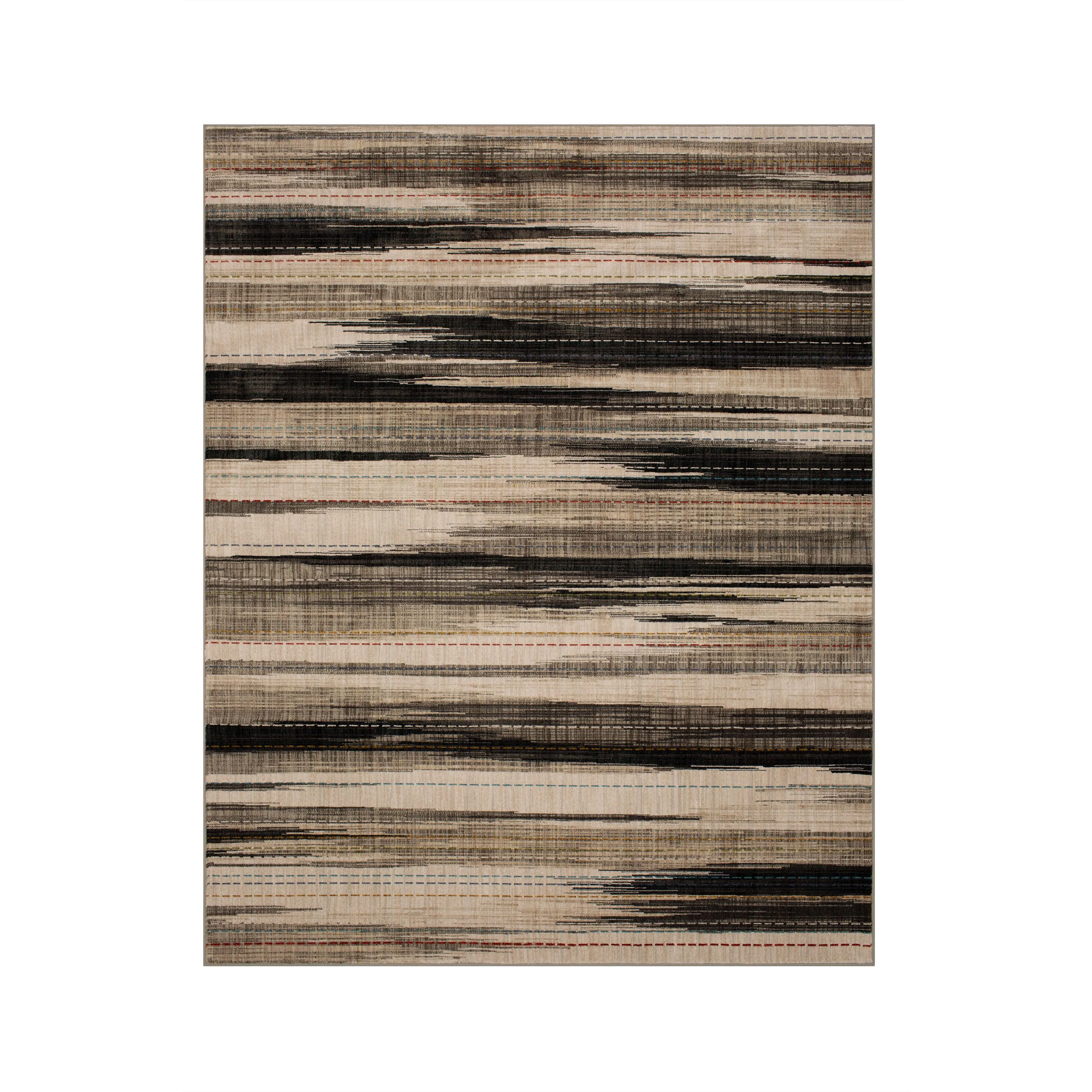 Elements Brim Dark Linen 8' X 11' Rug