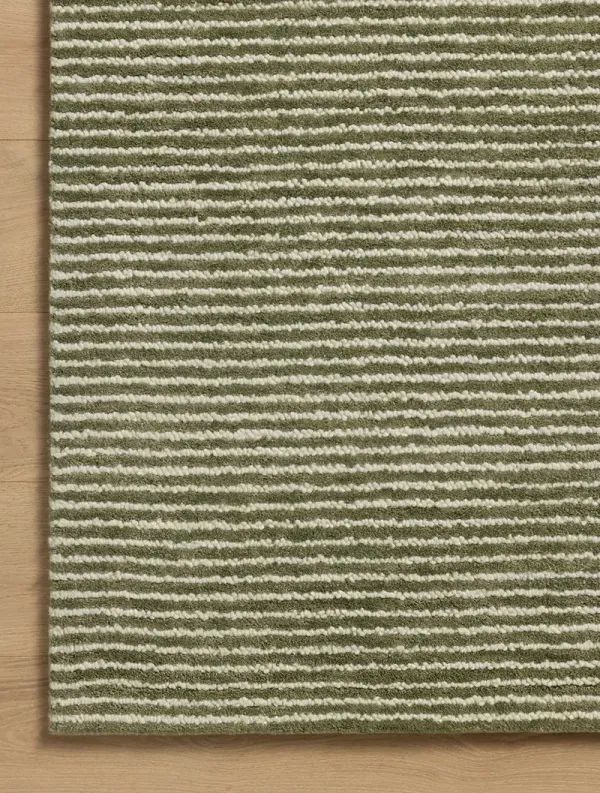 Sunday Olive/Ivory 7'9"x7'9" Round Rug