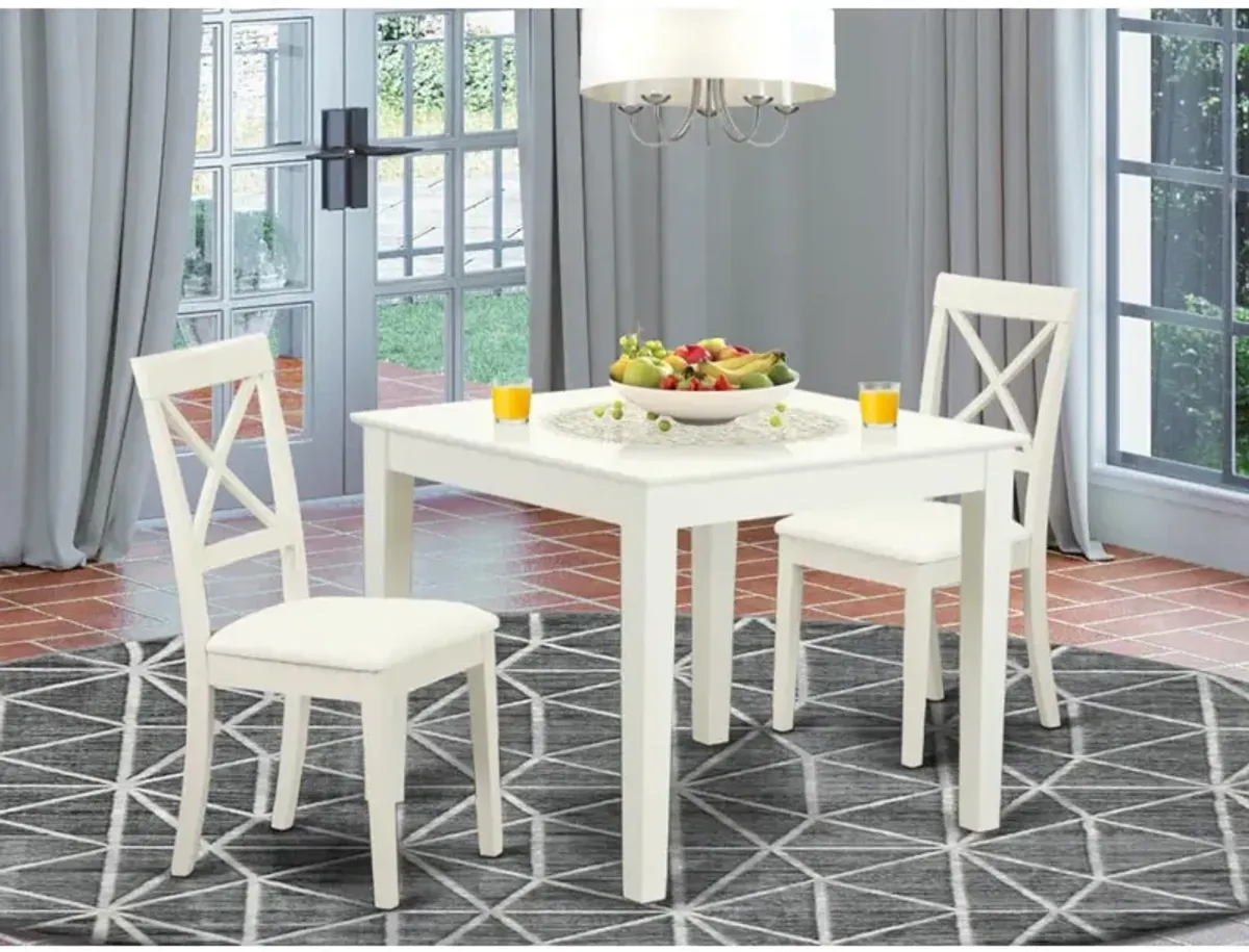 Dining Room Set Linen White