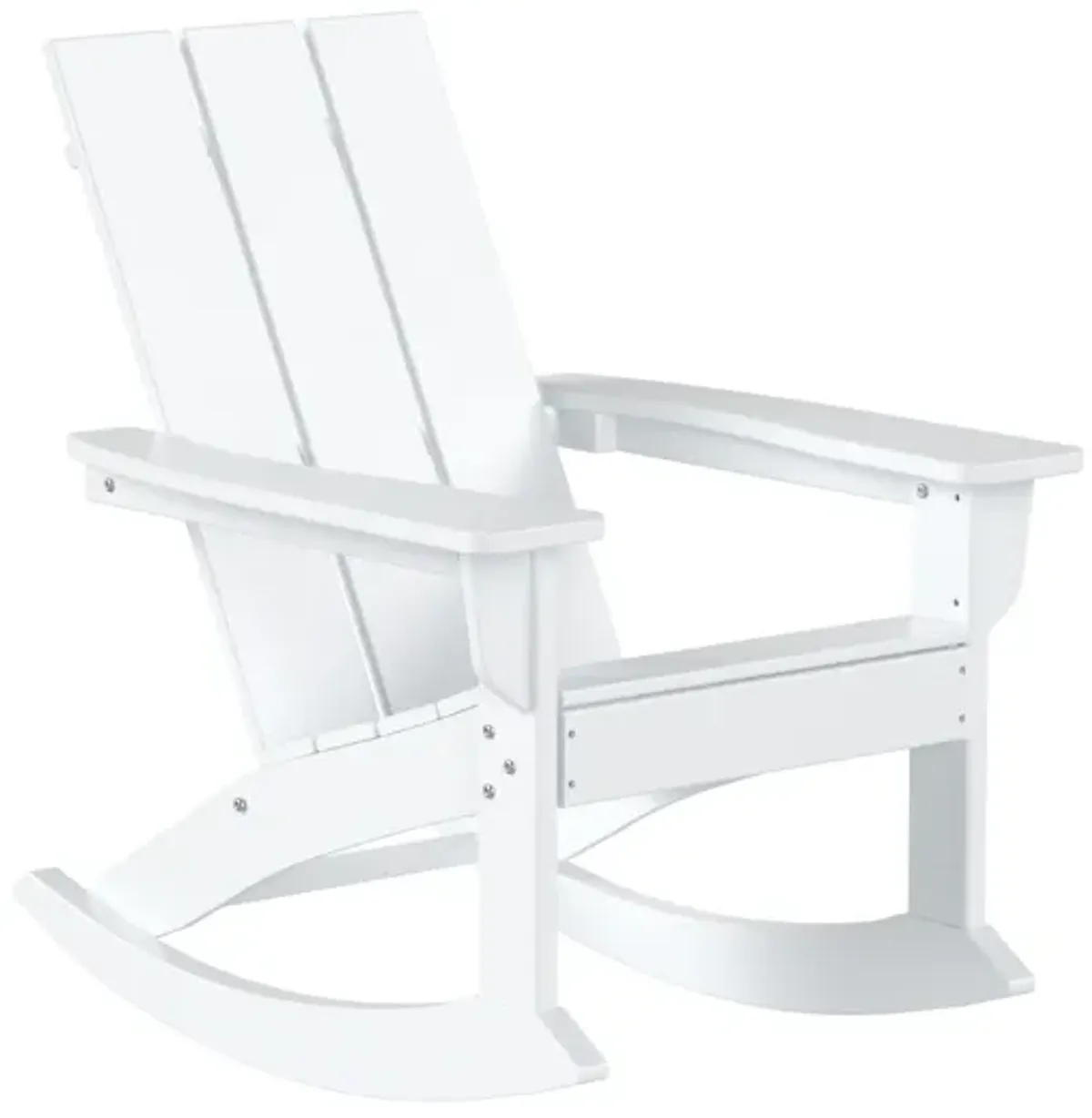 WestinTrends Modern Adirondack Outdoor Rocking Chair