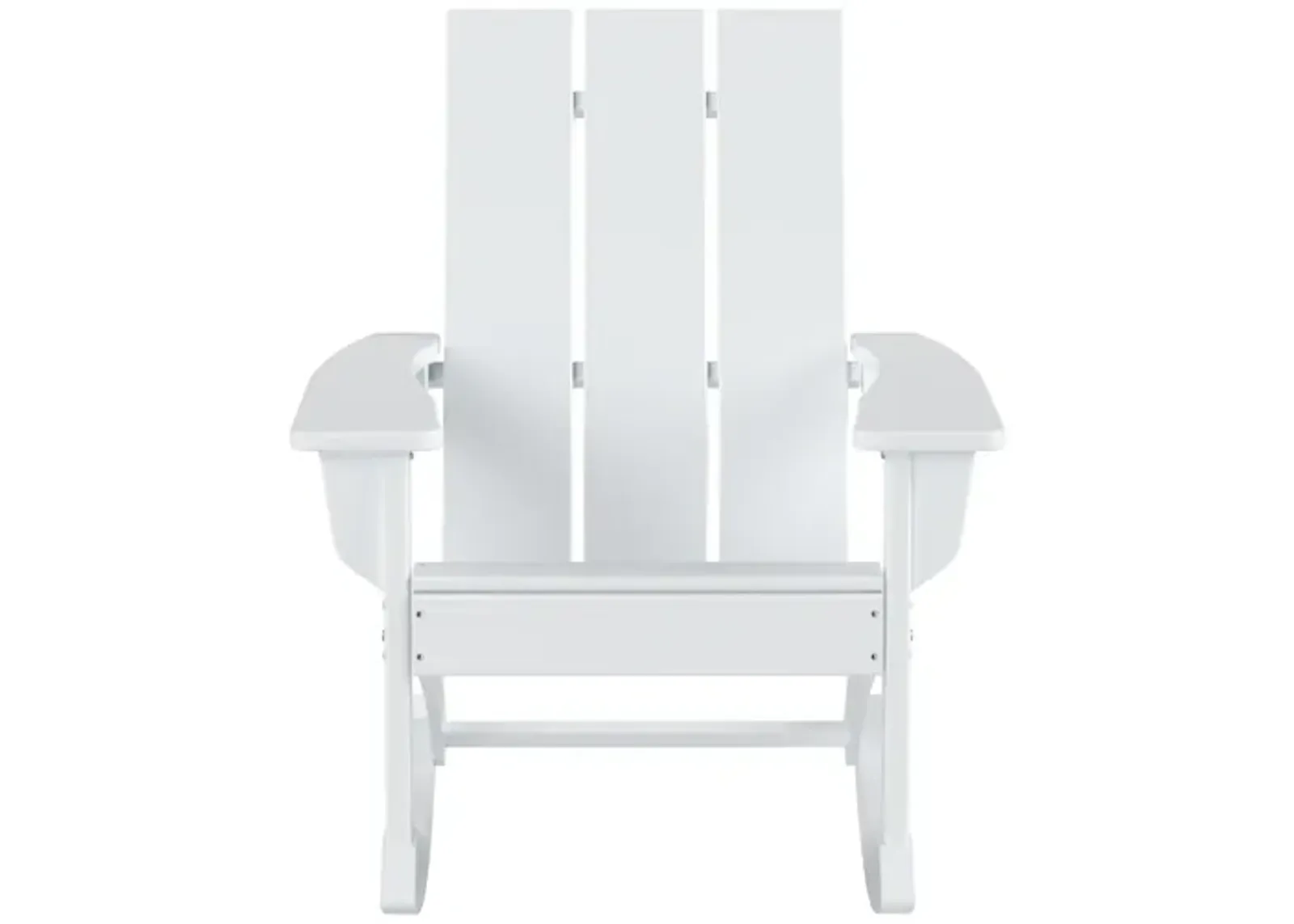 WestinTrends Modern Adirondack Outdoor Rocking Chair