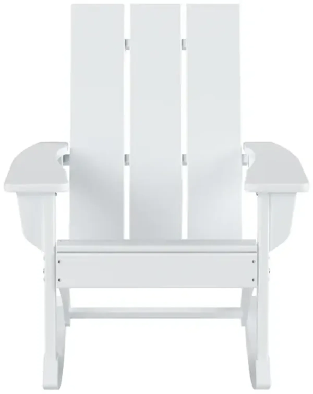 WestinTrends Modern Adirondack Outdoor Rocking Chair