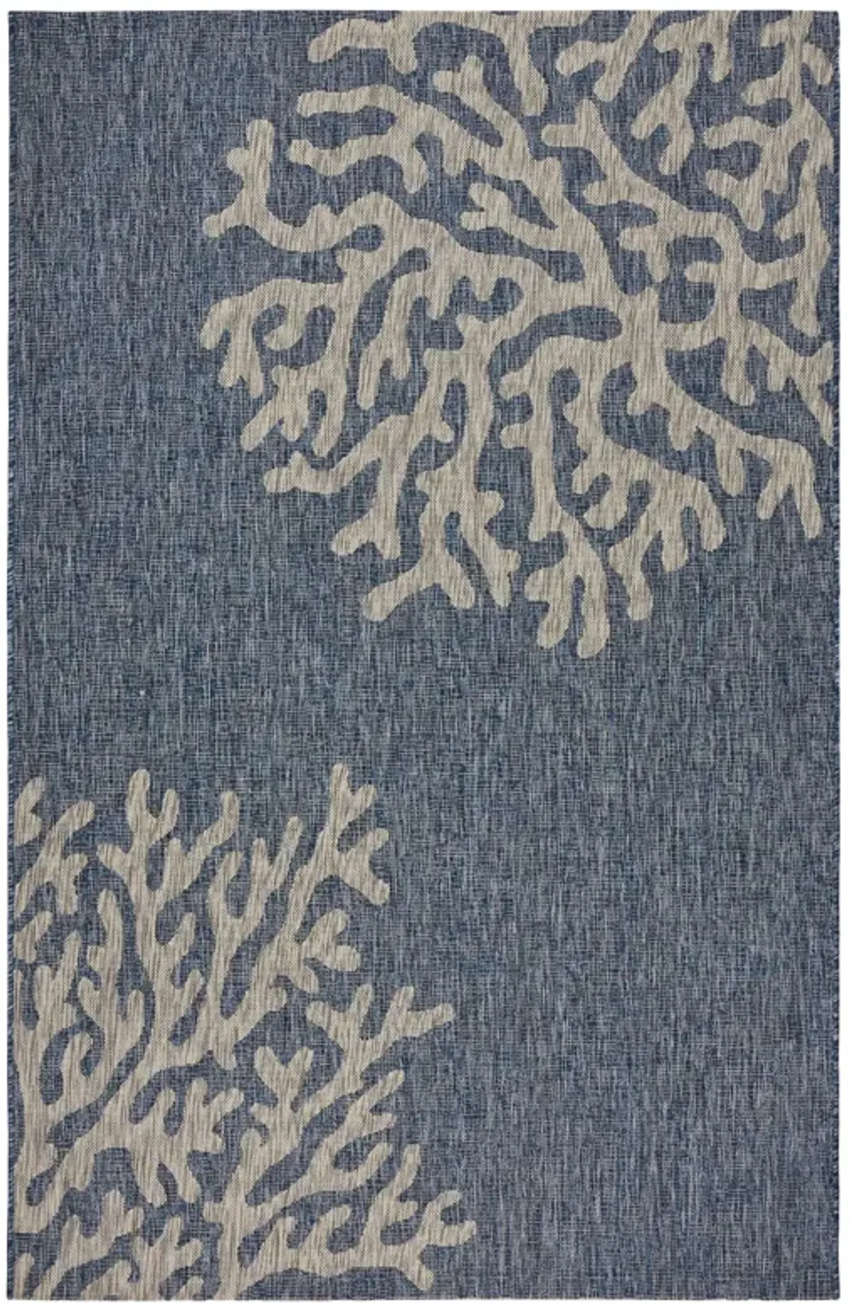 Coral Reef Rectangular Outdoor Area Throw Rug