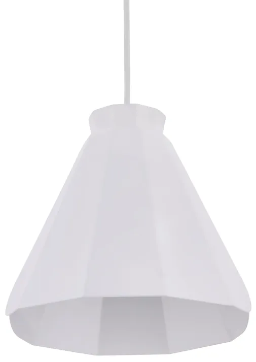 Millie White Midcentury Modern Pendant Lamp