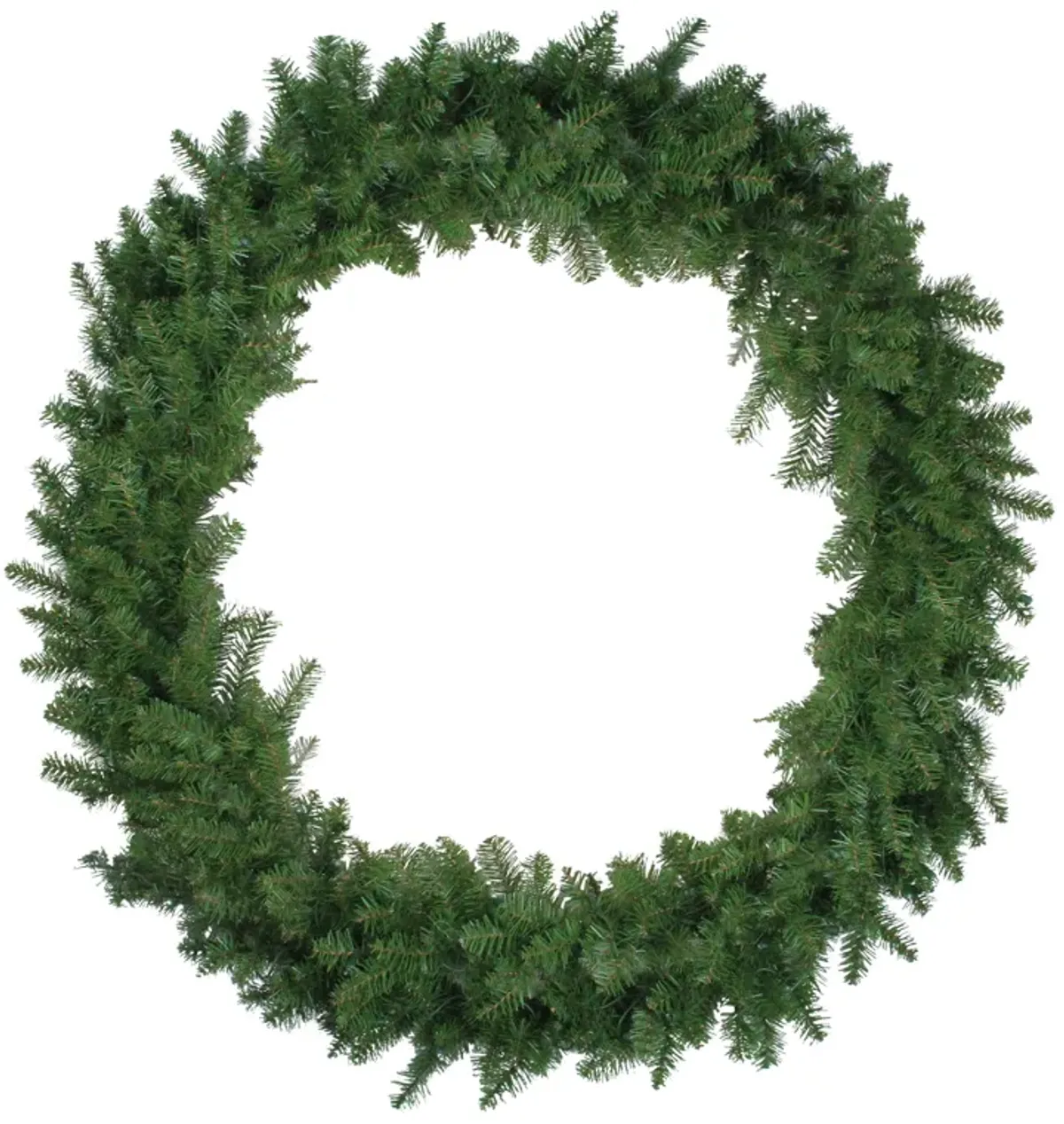 Green Northern Pine Artificial Christmas Wreath - 48-Inch  Unlit