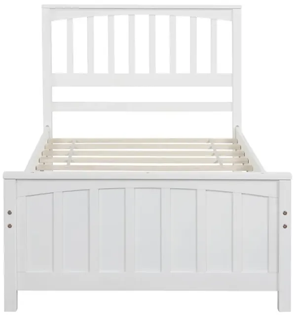 Merax Twin Size Platform Bed