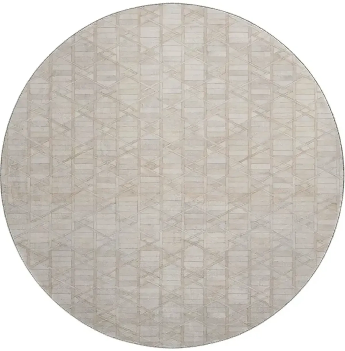 Bozeman BM4 Linen 8' Round Rug