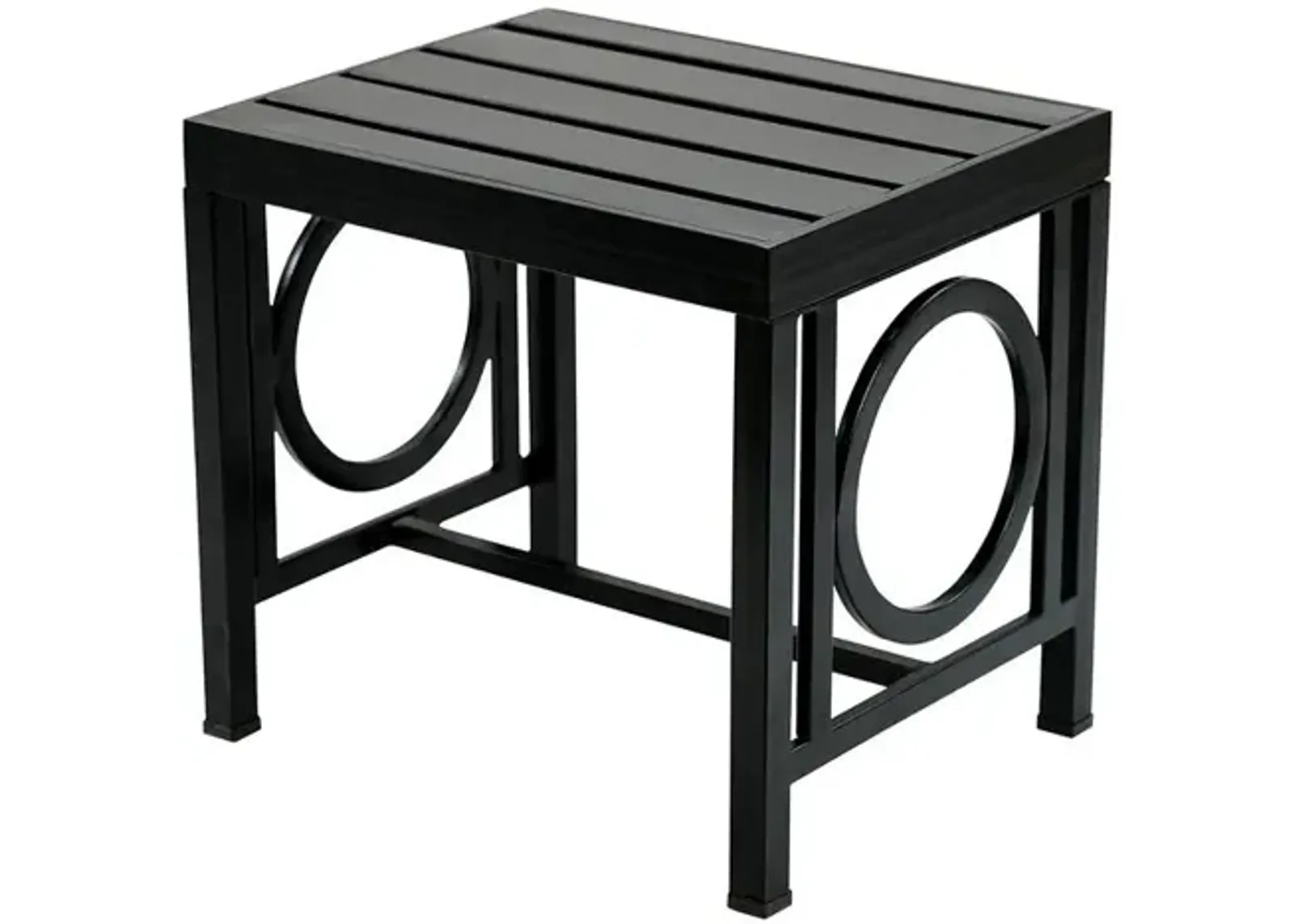 Carolina Living Grammercy Outdoor Side Table - Black