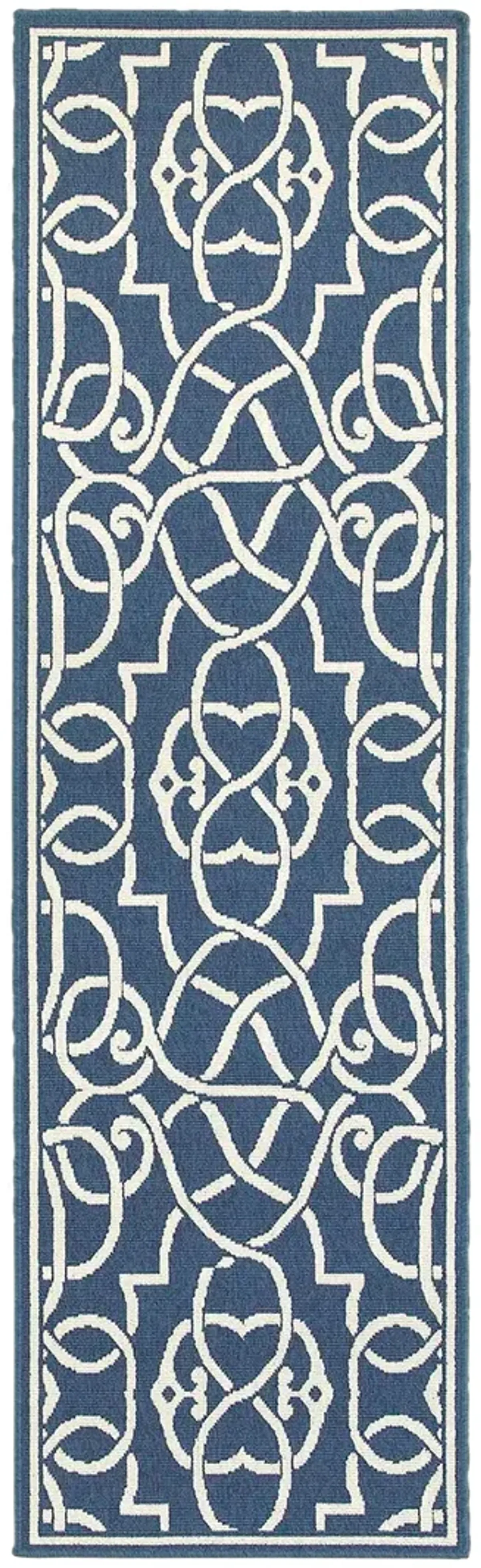 Meridian 2'3" x 7'6" Navy Rug