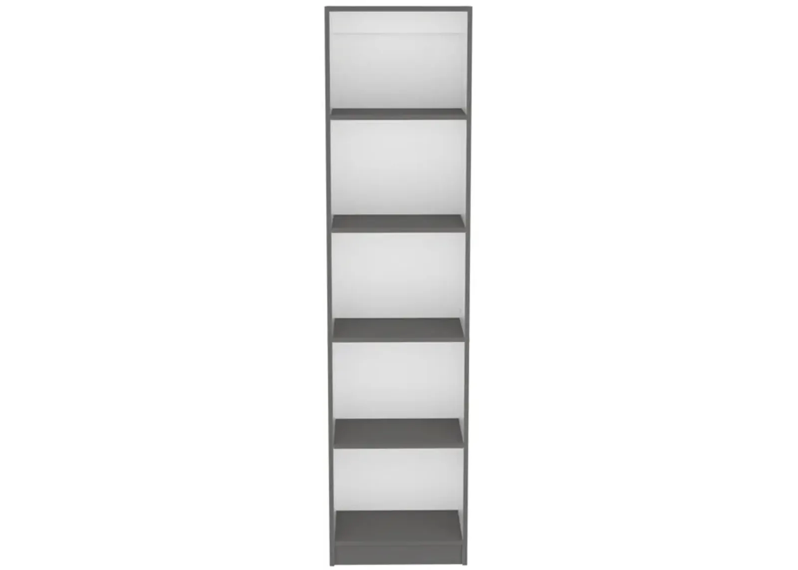 Bookcase XS Benzoni, Office, Matt Gray / White