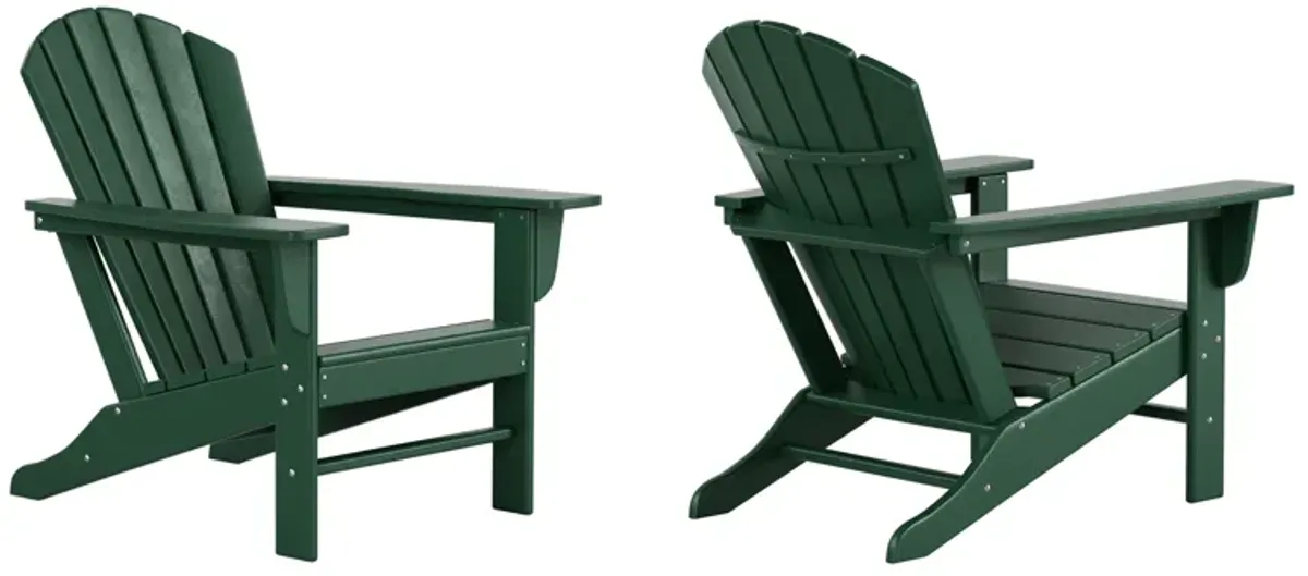 WestinTrends Outdoor Patio Adirondack Chair (Set of 2)