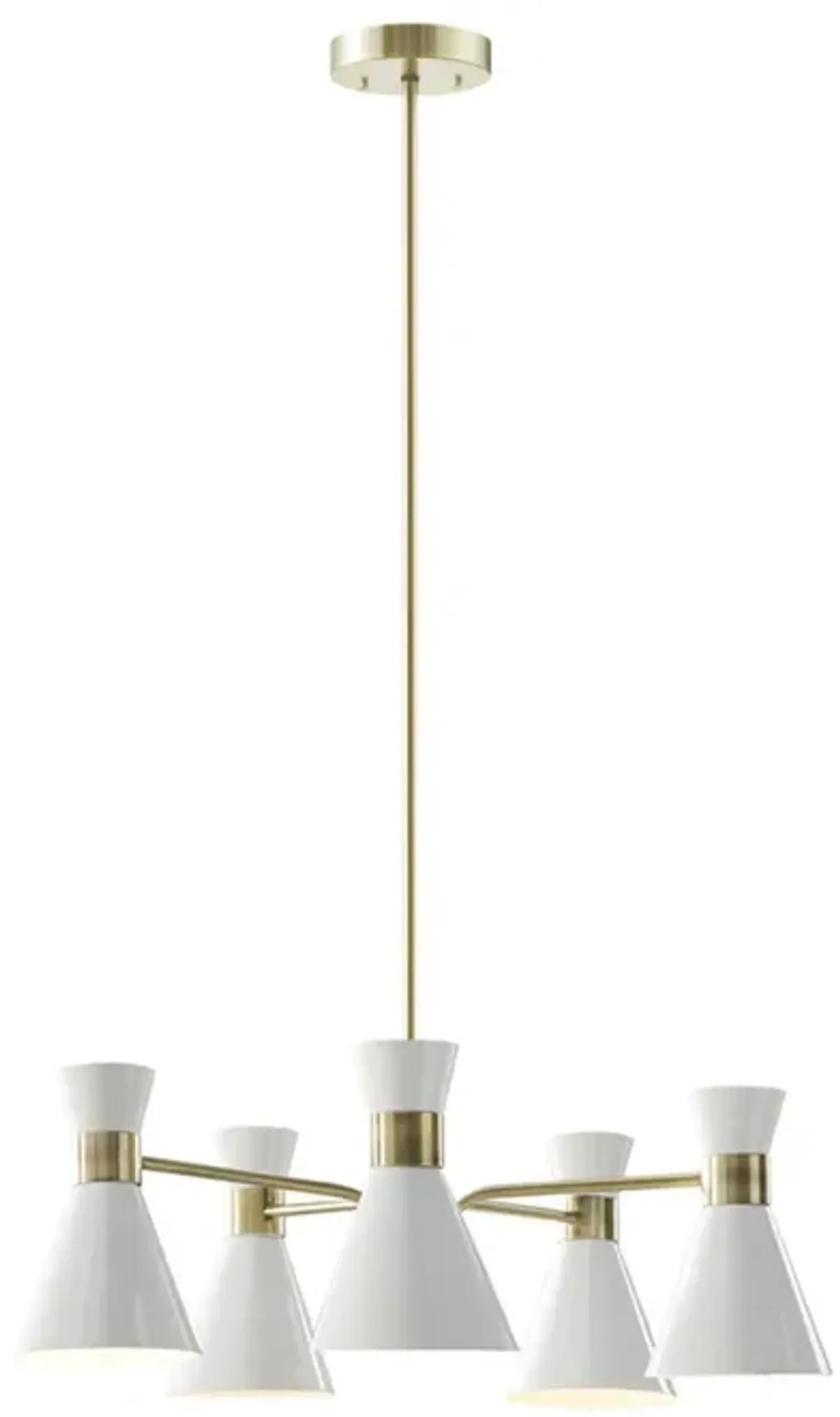 Ezra 5-Light Metal Chandelier
