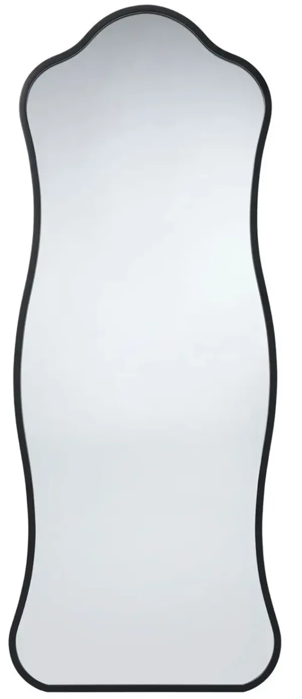 Aurora Floor Mirror-Black
