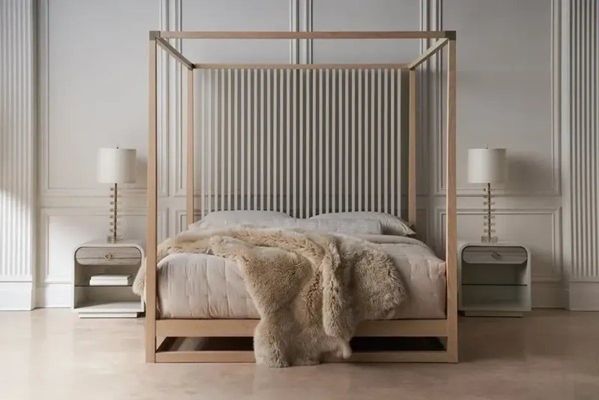 Pinstripe Light Bed-King