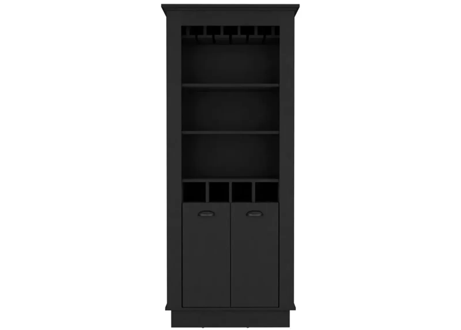 Bar Cabinet Provo, Living Room, Black