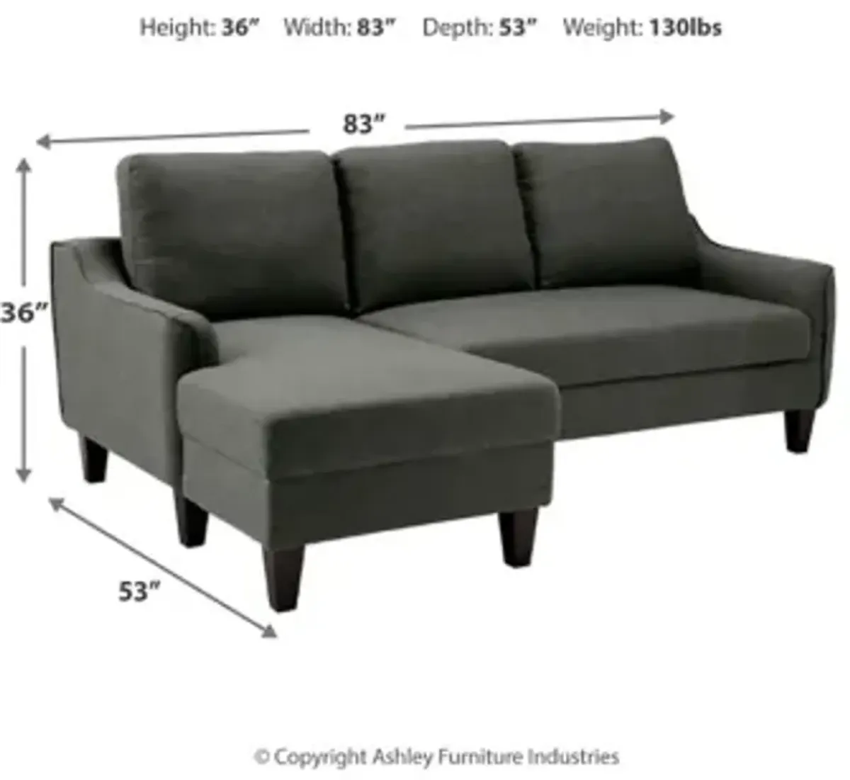 Jarreau Sofa Chaise Sleeper