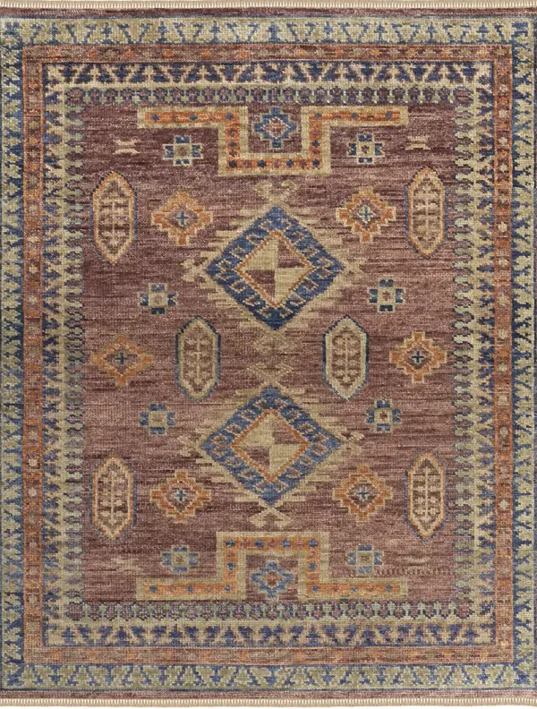 Fillmore 6929F 5' x 8' Red/Green/Blue Rug