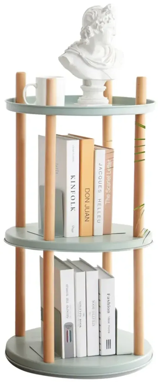 Streamdale 360 Rotating Bookshelf with Large Storage Space