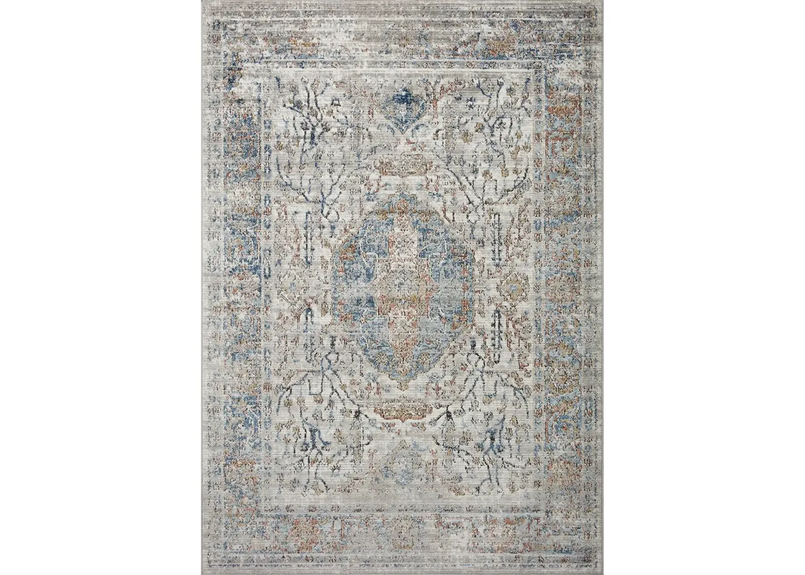 Bianca BIA02 Stone/Multi 6'7" x 9'2" Rug