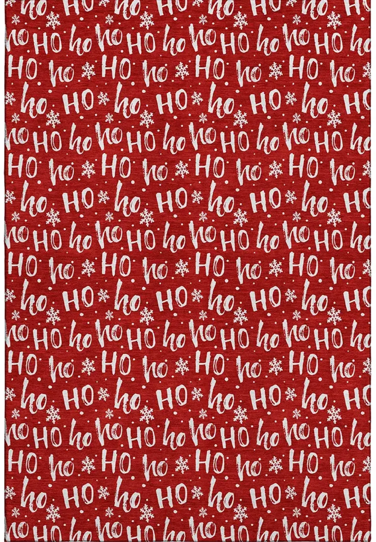 Merry & Bright My22 Red 5' x 7'6" Rug