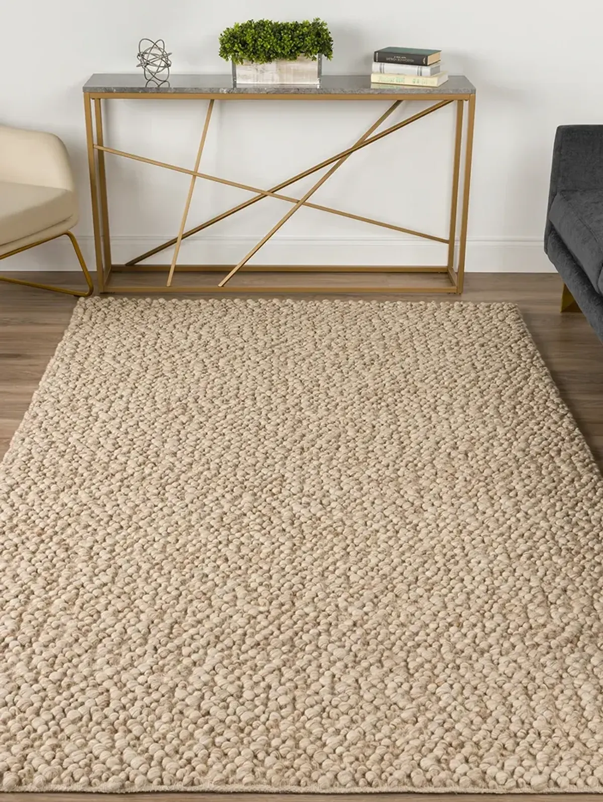 Gorbea GR1 Latte 9' x 13' Rug