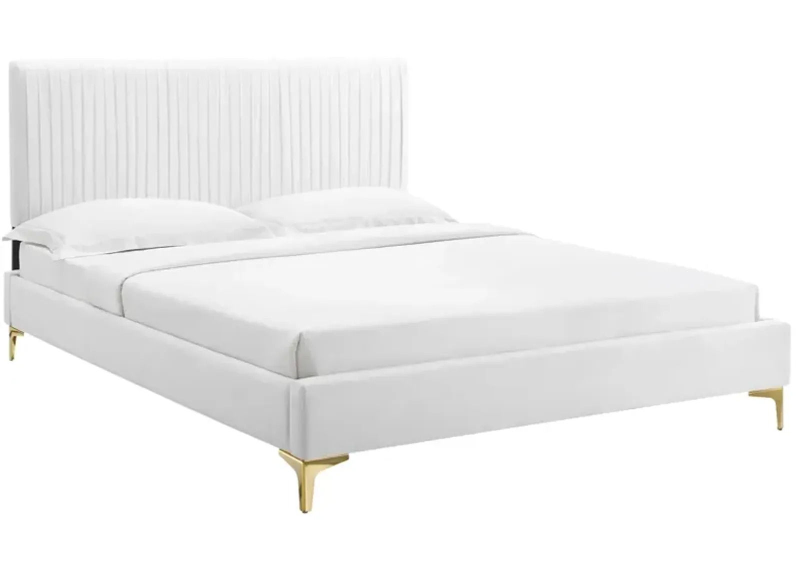 Modway - Peyton Performance Velvet Full Platform Bed