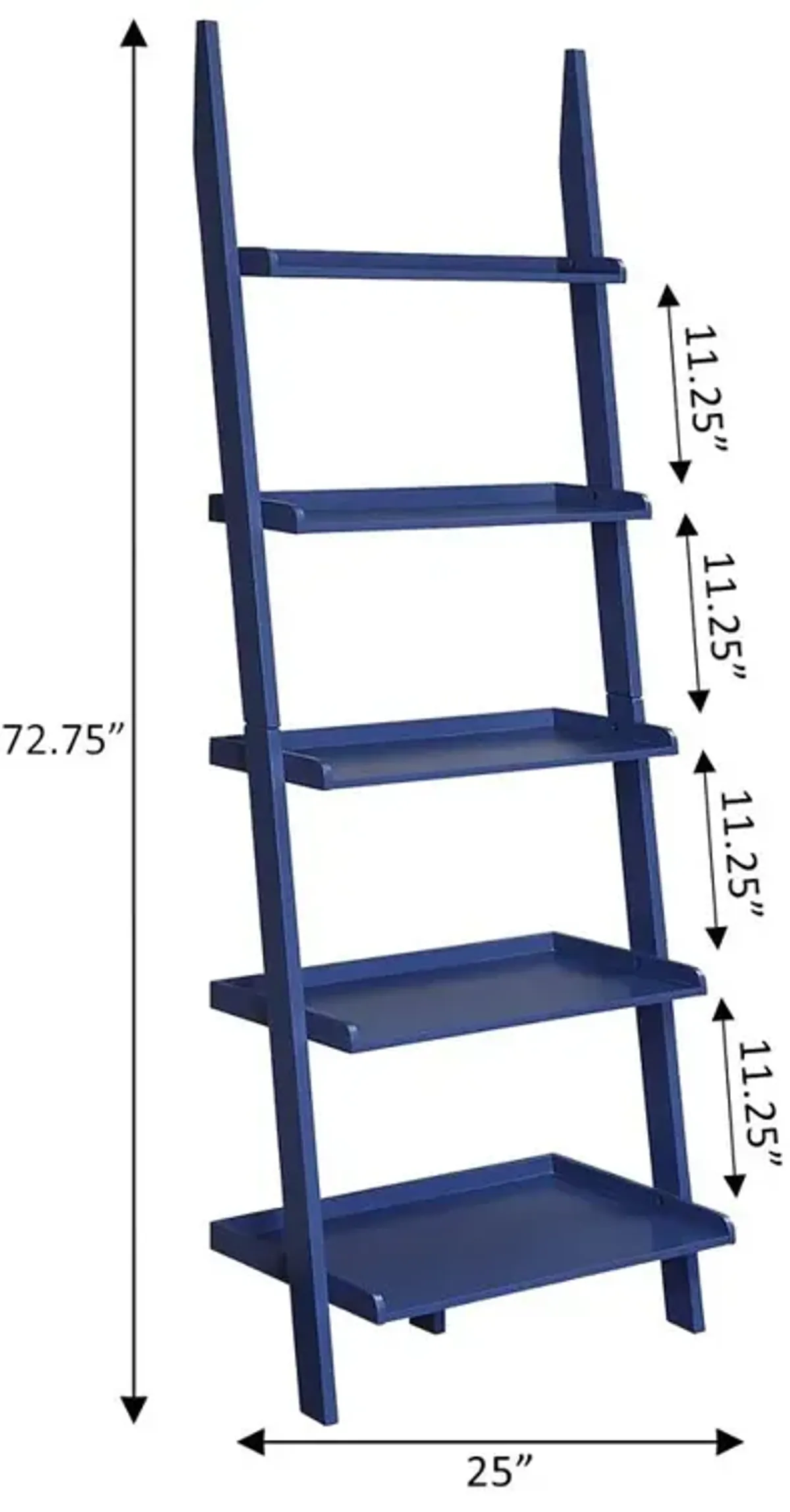 Convience Concept, Inc. American Heritage Bookshelf Ladder