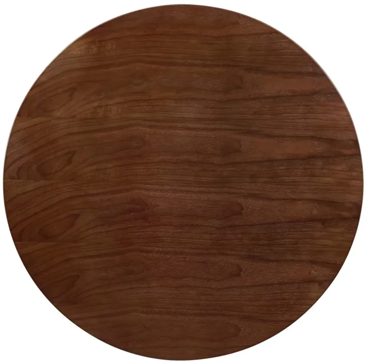 Modway - Tupelo 47" Dining Table Gold Walnut