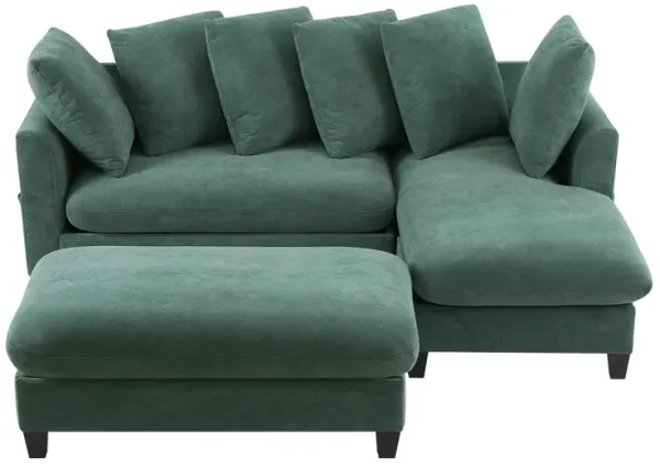 Merax Sectional Sofa L-shaped Sofa Upholstered Sectional Sofa with Ample Storage Space