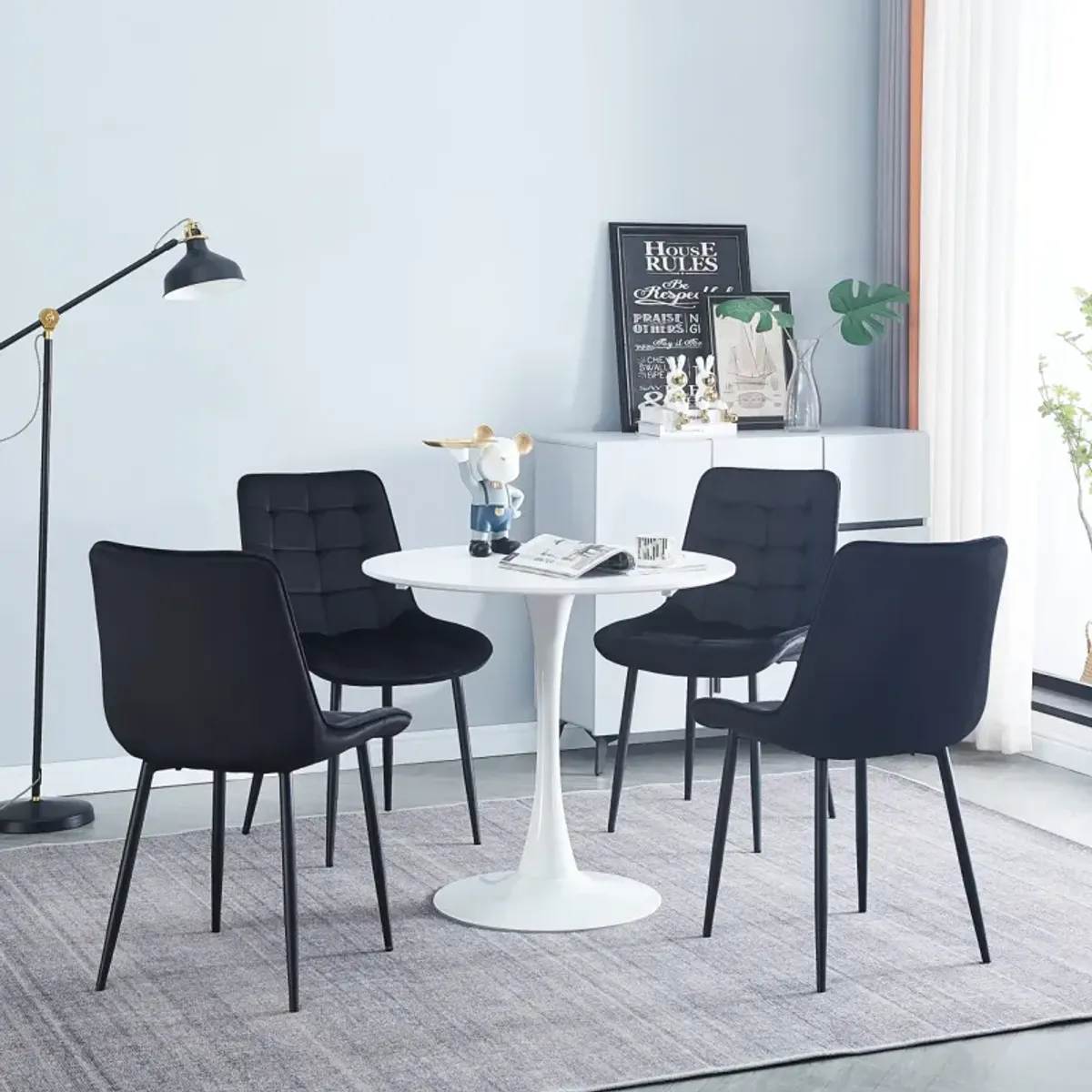 Dining Chair 2 Pieces, Modern Style, New Technology, Suitable For Restaurants, Cafes, Taverns