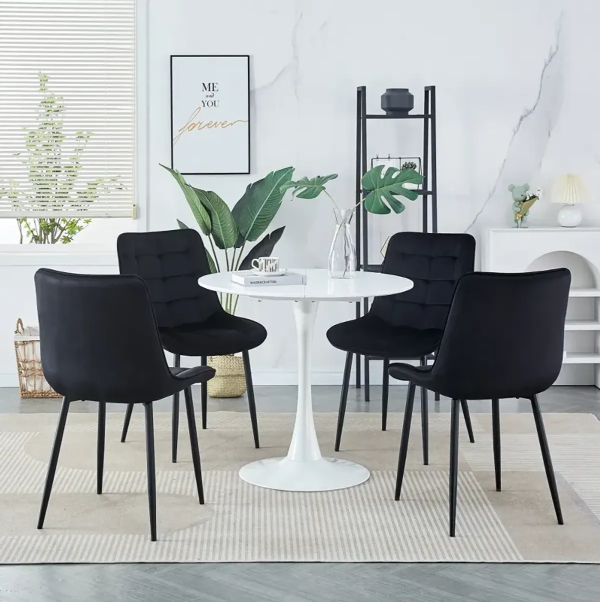 Dining Chair 2 Pieces, Modern Style, New Technology, Suitable For Restaurants, Cafes, Taverns